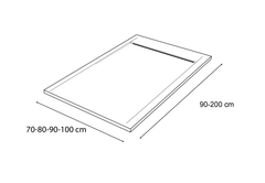 Receveur de douche en Corian - CORVU Hydronatur