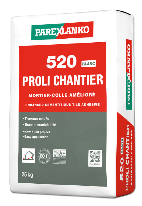 520 Prolichantier blanc 25KG (C2) PAREXLANKO