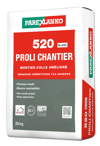 520 Prolichantier blanc 25KG (C2) PAREXLANKO