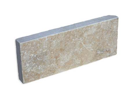 Bordure travertin light 1er choix 20x50x7cm Vieilli Deco and pro