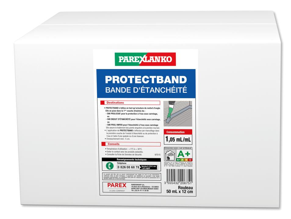 Bande d'étanchéité Protectband 12cm x 50m PAREXLANKO