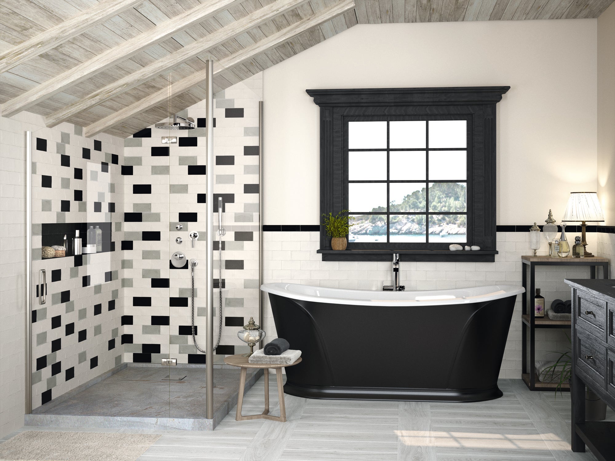 Carrelage DUNE – Black & White DUNE