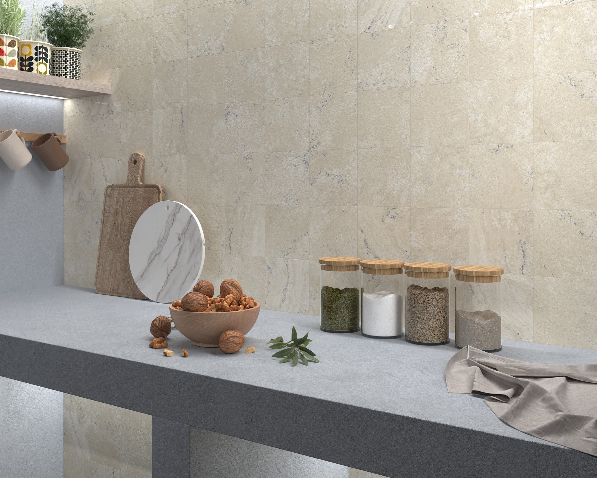 Carrelage DUNE – Flora Lapis DUNE