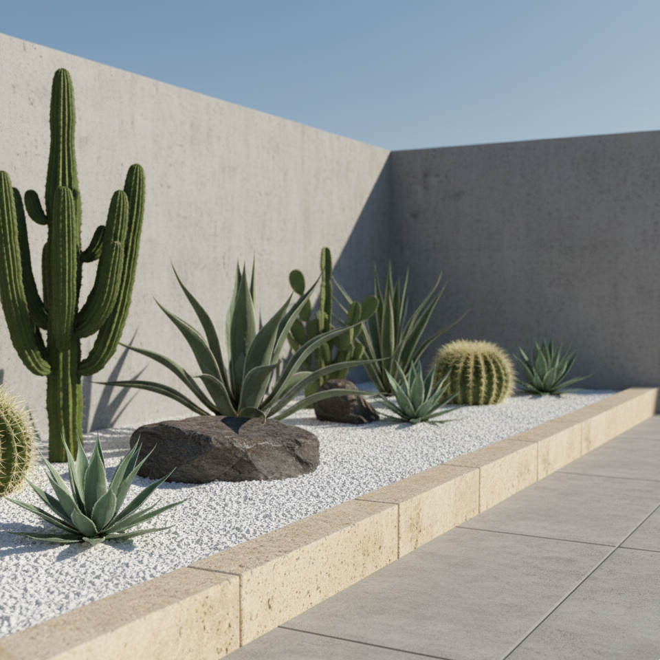 Bordure travertin Light 1er choix 15x50x7 cm, Vieilli Deco and pro