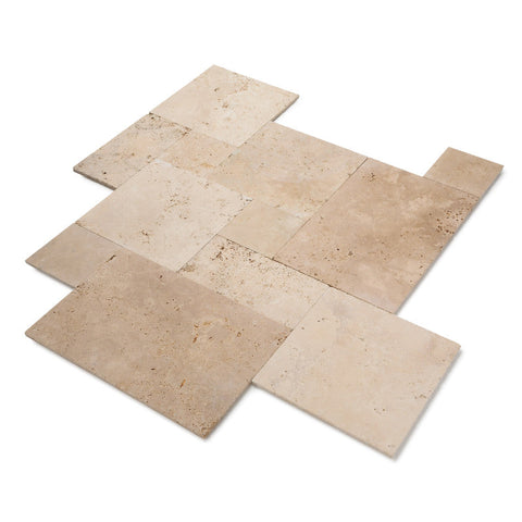 Travertin Mix Standard OPUS 4 FORMATS x1,2cm Vieilli Deco and pro