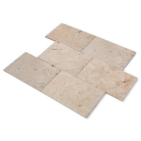 Travertin Mix 2nd choix 40,6x61x1,2cm Vieilli Deco and pro