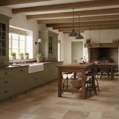 Travertin Mix Standard OPUS 4 FORMATS x1,2cm Vieilli Deco and pro