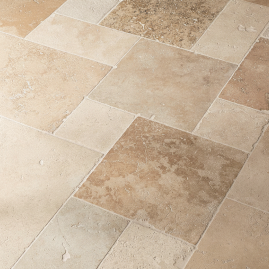 Travertin Mix Standard OPUS 4 FORMATS x1,2cm Vieilli Deco and pro