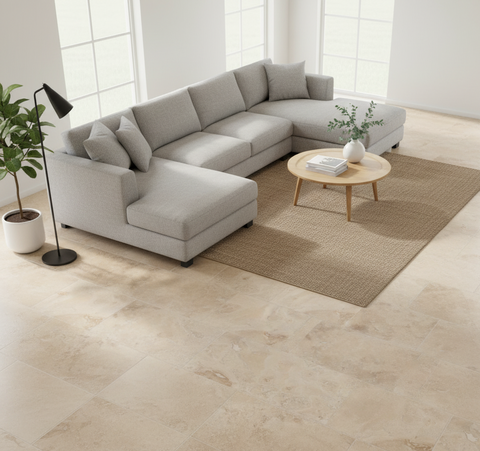 Travertin Mix 2nd choix 40,6x61x1,2cm Vieilli Deco and pro