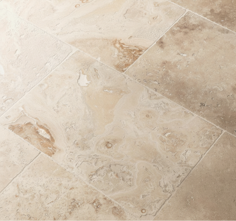 Travertin Mix 2nd choix 40,6x61x1,2cm Vieilli Deco and pro